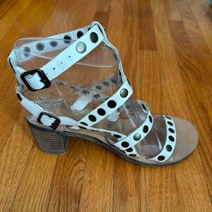 🚨 Denim & Supply Ralph Lauren White Studded Sandals